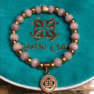 Rustic Cuff Lavender Hampton Bracelet